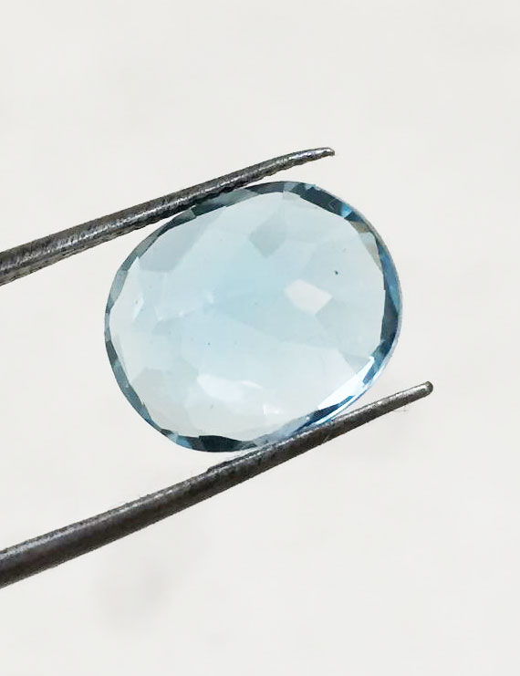 7.33 Ratti (6.60 ct) Natural Blue Topaz